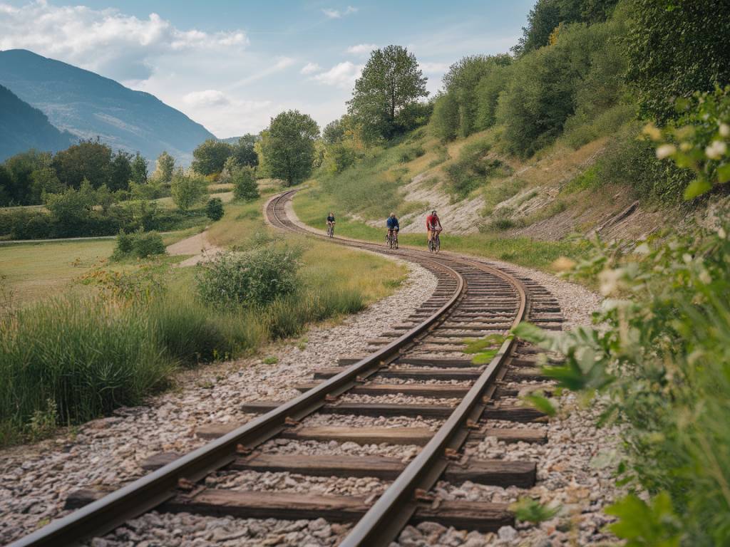 Sur les traces du chemin de fer : découverte historique et cyclable des anciennes voies ferrées de l’Ain