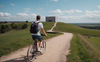 Les plus belles balades à vélo autour des sites d’art contemporain de l’Ain
