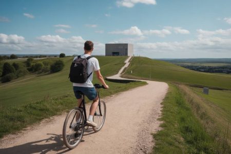 Les plus belles balades à vélo autour des sites d’art contemporain de l’Ain