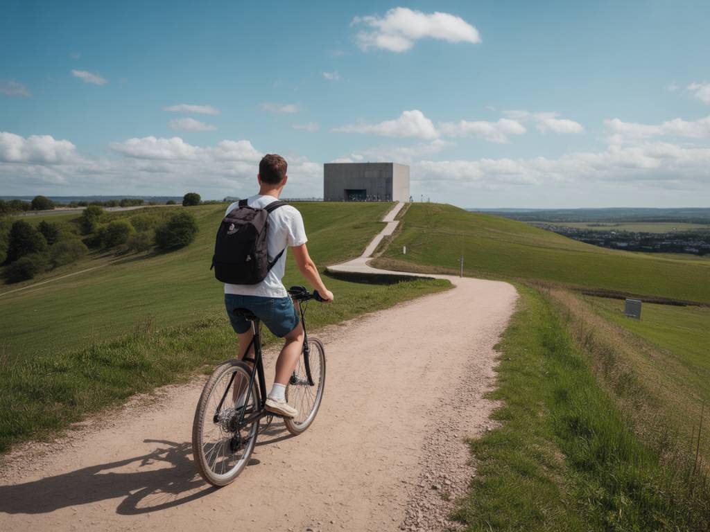 Les plus belles balades à vélo autour des sites d’art contemporain de l’Ain