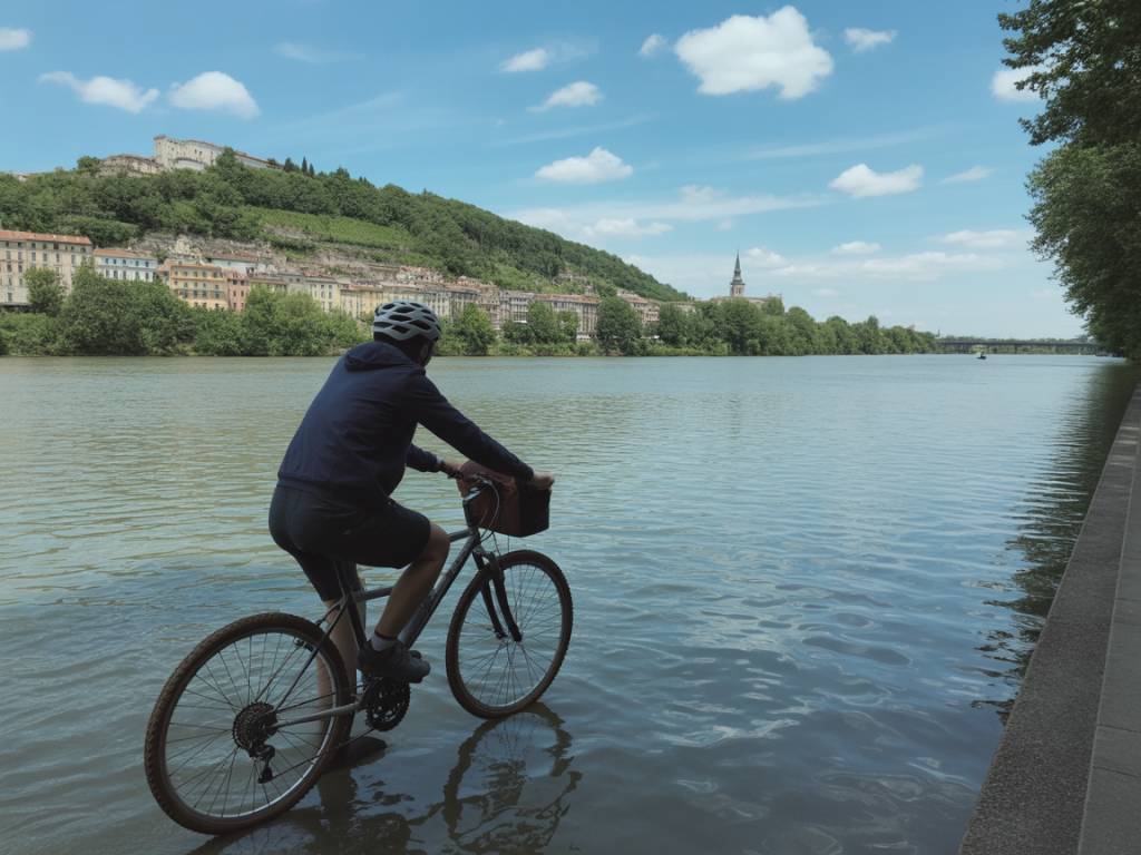 Voyage au fil de l’eau : itinéraires cyclables le long des rivières de l’Ain